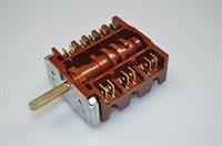 Omskifter, Beko komfur & ovn (7-trin)